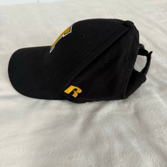 Russell‎ Iowa Hawkeye Black and Gold Adjustable Hat - Picture 2 of 7